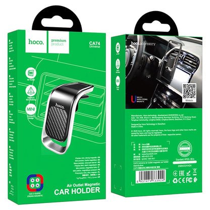 Hoco CA74 - Universe, Magnetic Car Holder (Air Outlet), Suitable For Mobile Phones Within 4.5-7 inch,