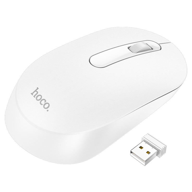 Wireless mouse “GM14 Platinum” 2.4G-WHITE