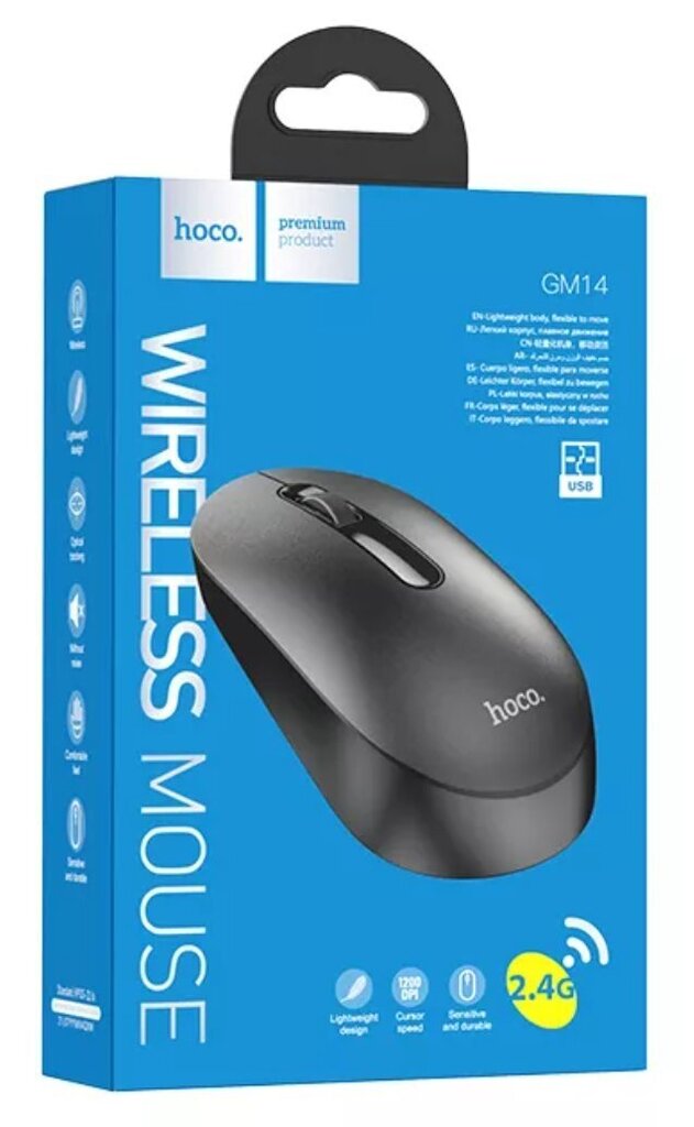 Wireless mouse “GM14 Platinum” 2.4G