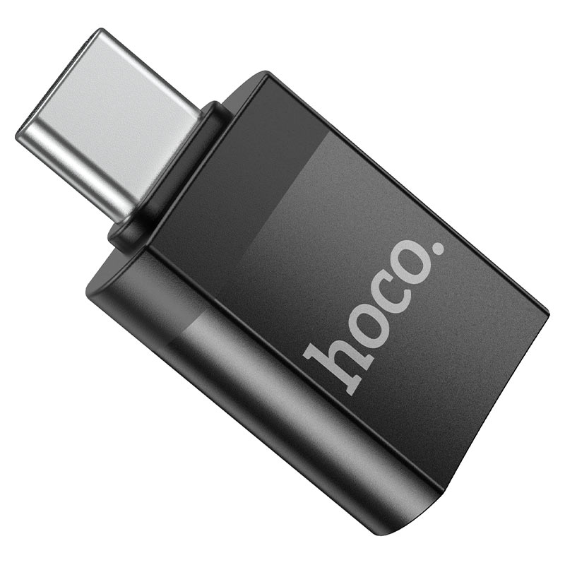 HOCO UA17 IP Male to Type-c Female IP Mate to USB Female USB 3.0 Adapter