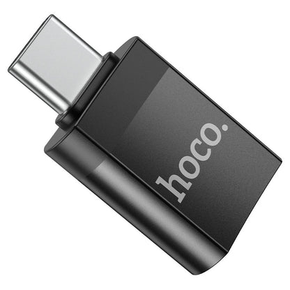 HOCO UA17 IP Male to Type-c Female IP Mate to USB Female USB 3.0 Adapter