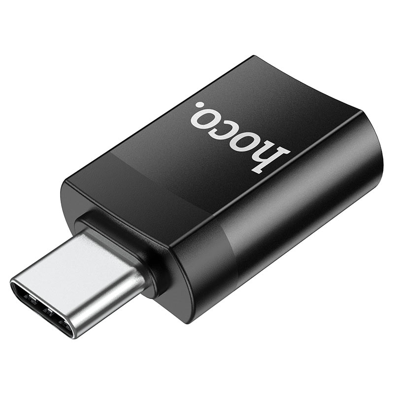 HOCO UA17 IP Male to Type-c Female IP Mate to USB Female USB 3.0 Adapter