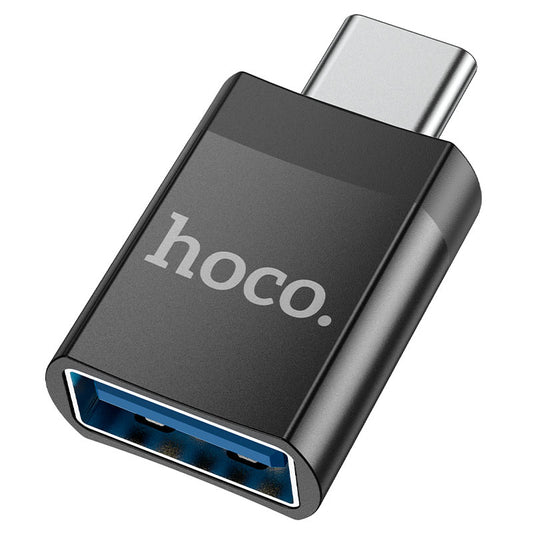 HOCO UA17 IP Male to Type-c Female IP Mate to USB Female USB 3.0 Adapter