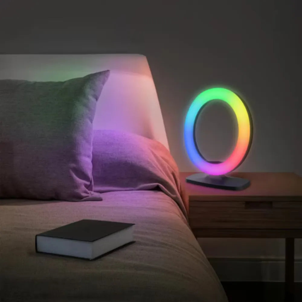 Lampe annulaire intelligente Studio Plus et kit de vlogging LED, comprend un trépied/support 