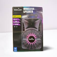 Sunflash SF-12 Speaker True wireless technology 8'