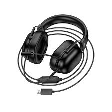 HOCO GAMING HEADSET W113 DYNAMIC WIRED USB7.1 CHANNEL  (BLACK)