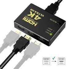 HDMI 4K Ultra HD Switch 3 Ways Switcher