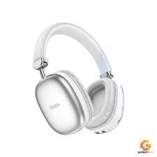 Super Bass Hoco Bluetooth Headphone  -Including Aux, TF Card & BTV5.3 (white)