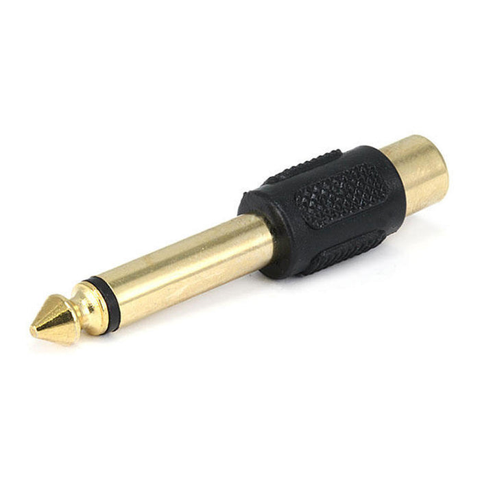 RCA TO 1/4' MONO PLUG PRO-P222 (BULK)