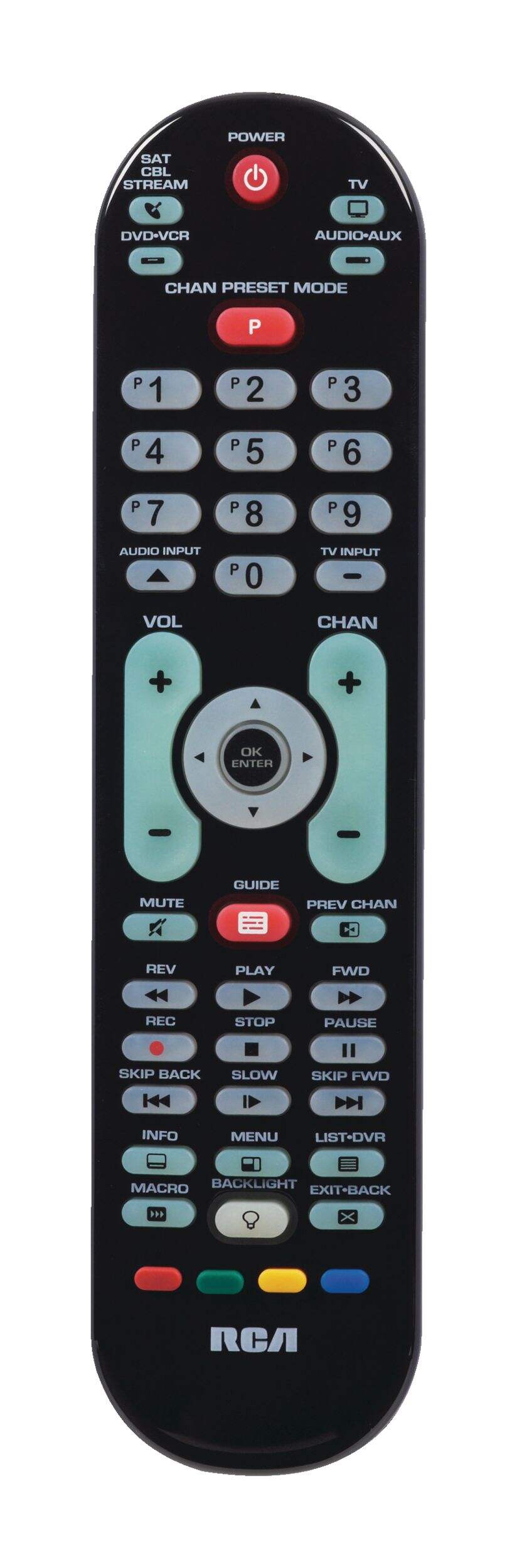 4-Device Universal Remote Control - with Streaming Player and Sound Bar CRCRPS04GBE French/English