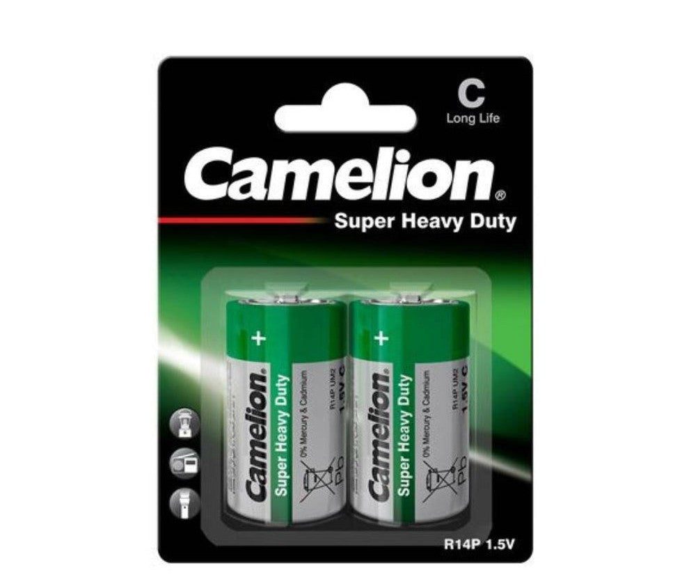 Camelion C Batteries - Pack of 2