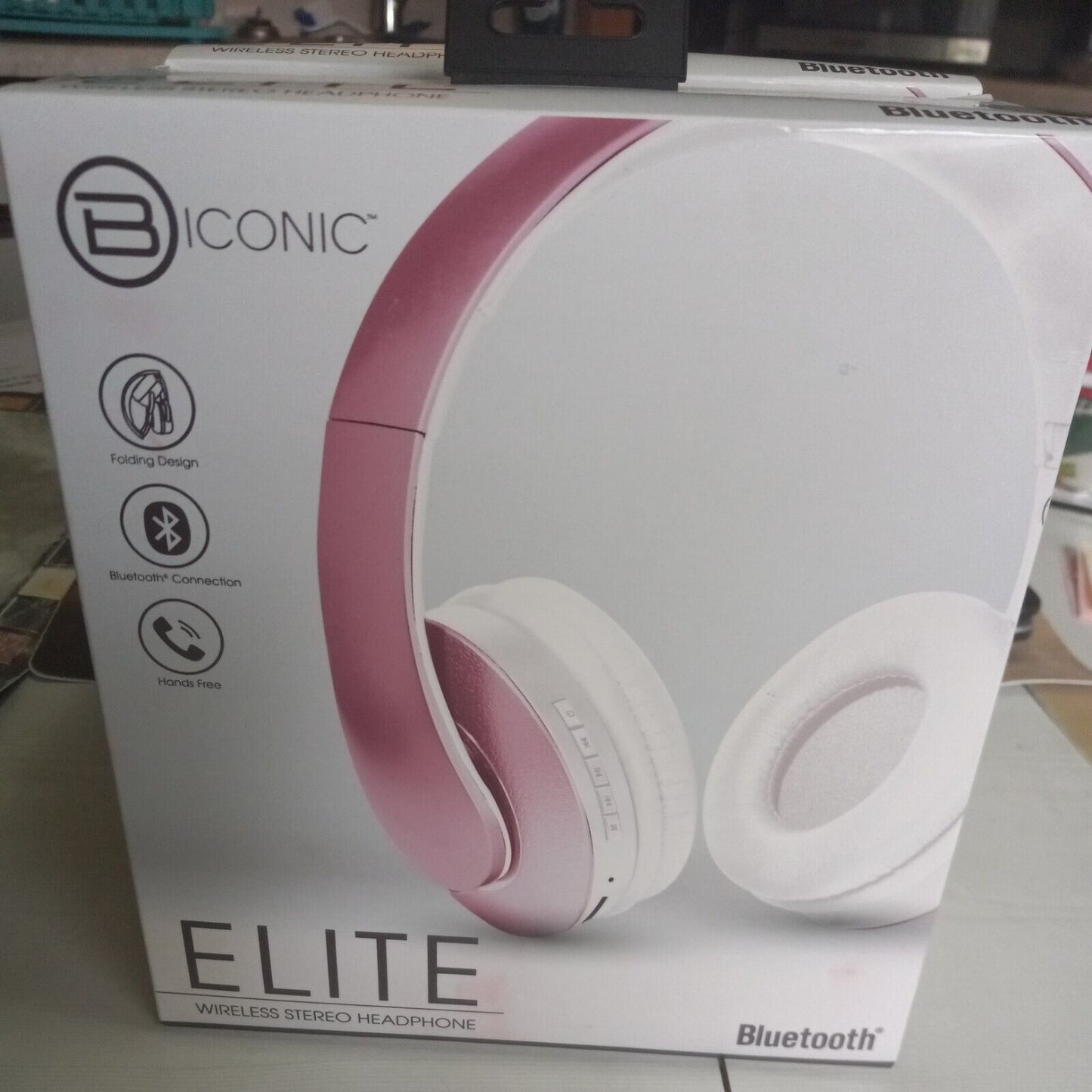 ELITE WIRELESS SETERO HEDPHONES ROSE GOLD