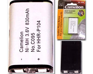 PRO-STYLE C095 CORDLESS PHONE NI-MH 3AAA RECHARGEABLE BATTERY