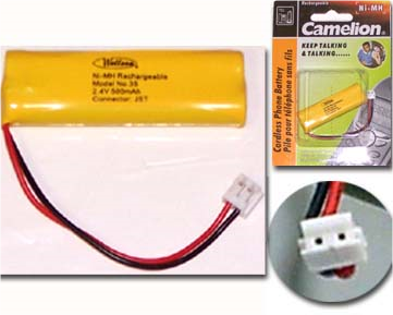 PRO-STYLE 35  CORDLESS PHONE NI-MH 2AAAA RECHARGEABLE BATTERY